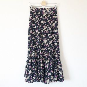 Vintage 90’s Floral Maxi Skirt